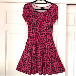 ASOS lips print dress